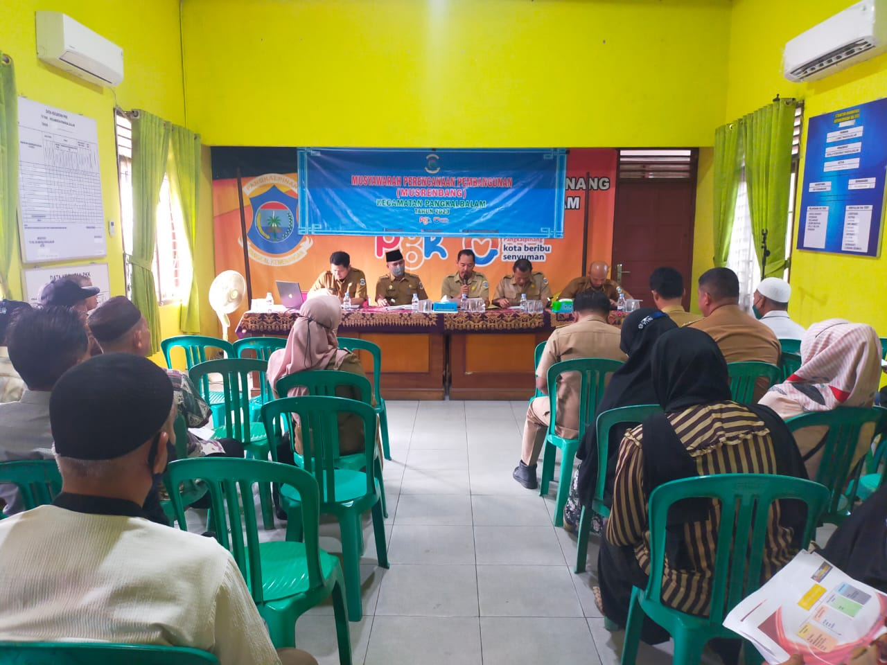 IKUTI MUSRENBANG KECAMATAN PANGKALBALAM, NURWASYA: KAMI DI BAPPEDA AKAN TERUS KAWAL INI