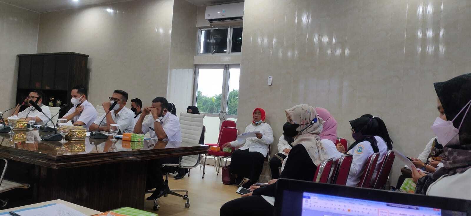 Koordinasi Penyusunan Laporan Germas Kota Pangkalpinang Tahun 2021